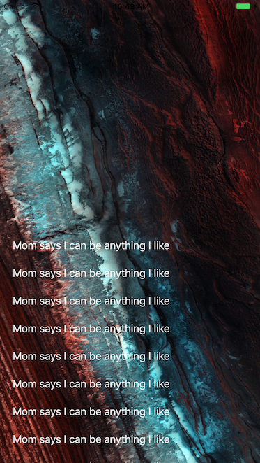 No Fading